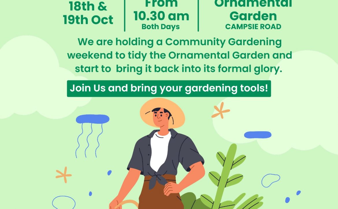 Bring Your Spade Day 18th and 19th October from 10.30