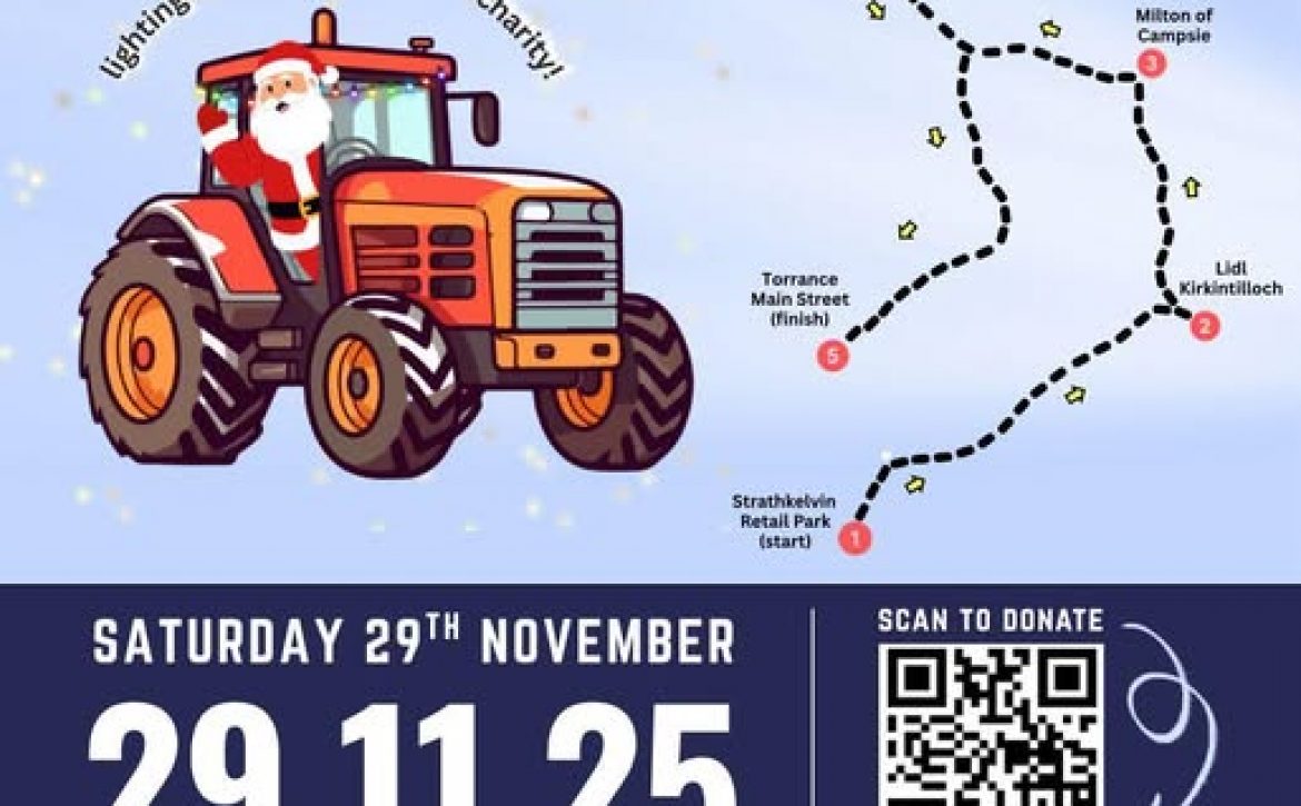 Tractor Run 29th November at 7:30