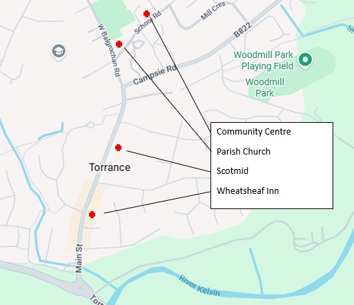 Defib Locations Map